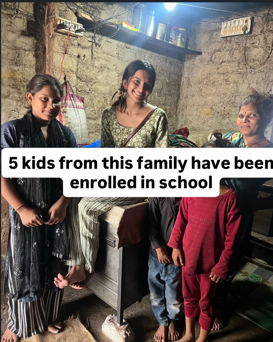 5 kids from one family, enrolled
